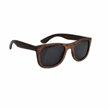 2hand made high quality wood sunglasses with